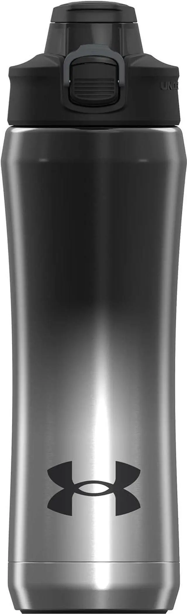 Alt view image 2 of 7 - Under Armour 18oz Stainless Steel Water Bottle, Vacuum Insulated, Self Draining Protective Cap, Leak Proof, For Kids & Adults, All Sports, Gym