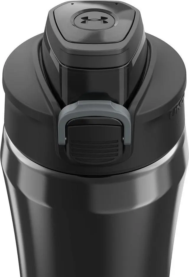 Alt view image 4 of 7 - Under Armour 18oz Stainless Steel Water Bottle, Vacuum Insulated, Self Draining Protective Cap, Leak Proof, For Kids & Adults, All Sports, Gym