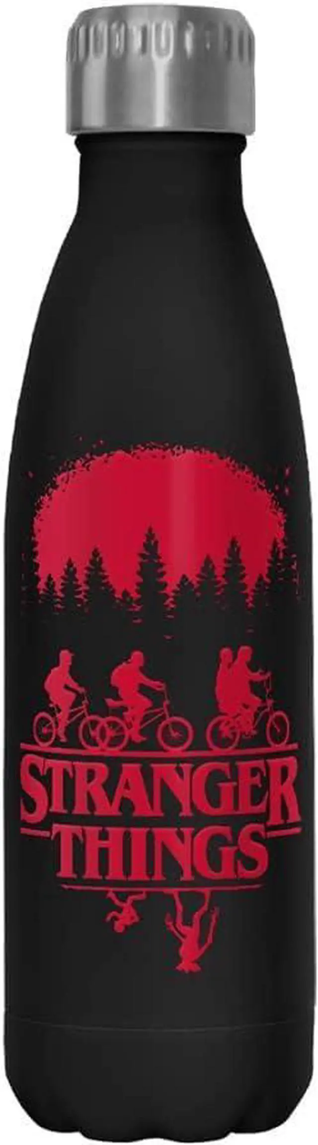 Alt view image 3 of 4 - Netflix Stranger Things SIMPLE POSTER 17 oz Stainless Steel Bottle, Multicolor