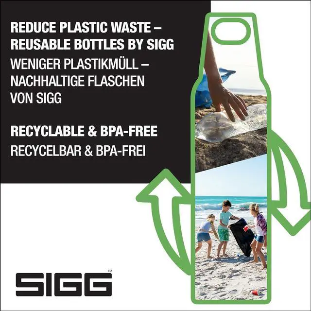 Alt view image 4 of 5 - SIGG - Thermo Flask Hot & Cold ONE - Insulated Water Bottle - Tea Filter - Leakproof - BPA-Free - Stainless Steel - 17Oz