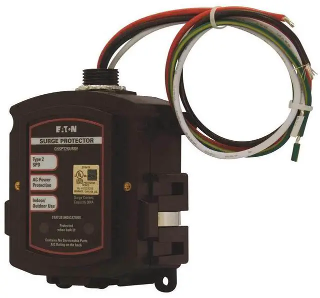 Alt view image 5 of 5 - Eaton CHSPT2SURGE SPD Type 2 Chsp Whole Home Surge Protector, Nema 4, Single Phase, 120/240 Volts, Ul 1449 3Rd Edition