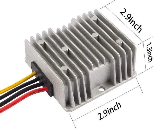 Alt view image 5 of 7 - uxcell Power Converter Regulator DC12V/24V to DC6V 25A 150W Waterproof Voltage Convert Transformer