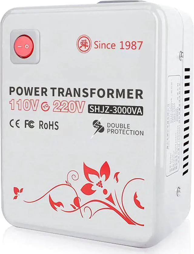 Main image of SUNSHUN 3000W Step Up Voltage Converter Transformer 110V to 220V Step Up Transformer 120v to 240v Household with Temperature Protection for European Asian Appliances in The USA
