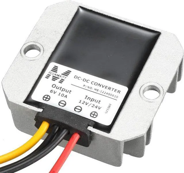 Alt view image 4 of 7 - uxcell Power Voltage Converter DC 12V/24V to DC 6V 10A 60W Waterproof Voltage Convert Transformer