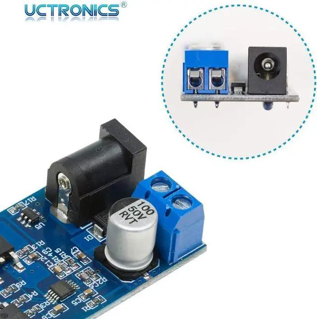 Alt view image 3 of 6 - UCTRONICS DC 9V 12V 24V to DC 5V 5A Buck Converter Module, 9-36V Step Down to USB 5V Transformer Dual Output Voltage Regulator Board [2 Pack]