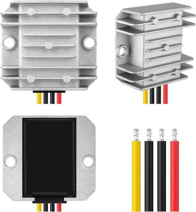 Alt view image 3 of 7 - Waterproof DC/DC 12V 10~23V Step Up to 24V 0~3A 72W Voltage Boost Converter Regulator Transformer Power Supply for Car Truck Vehicle CE Listed