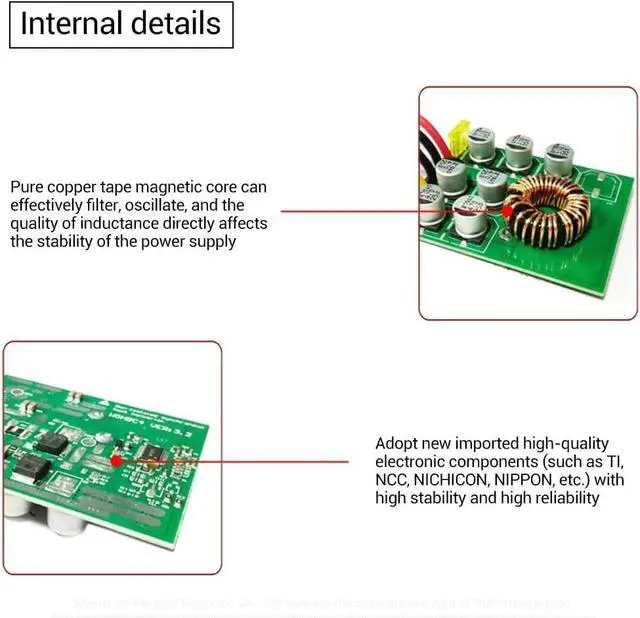 Alt view image 4 of 7 - Golf Cart 48V to 12V Converter DC Voltage Buck Reducer Transformer Voltage Regulator IP68 with Fuse for Golf Cart Club Car (240W 20A)