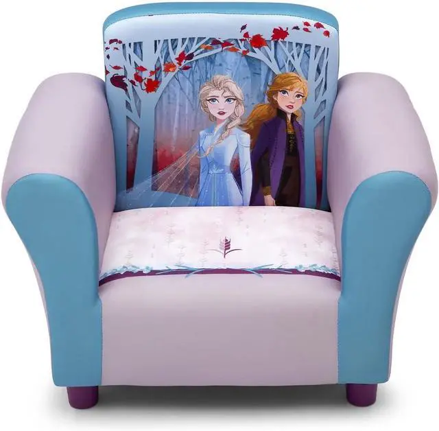 Alt view image 5 of 6 - Delta Children Kids Character Upholstered Chair, Disney Frozen II