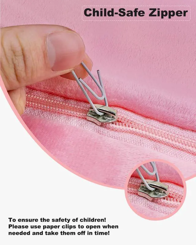 Alt view image 7 of 7 - MOONBEEKI Kids Couch Fold Out, Foldable Princess Chair for Toddlers 1-3, Sofa Bed for Kids Folding Toddler Bed Lounger Chair for Bedroom Pink