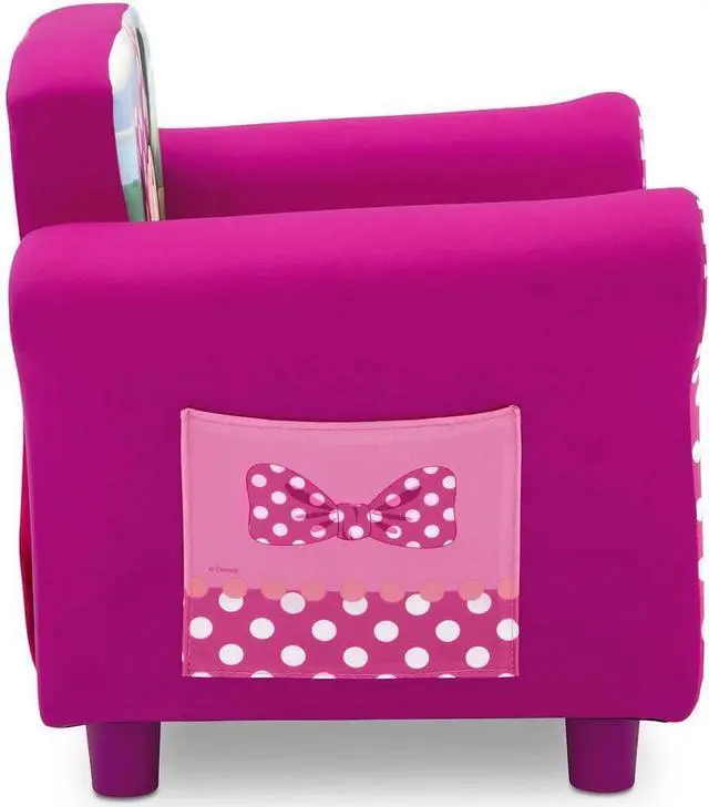 Alt view image 5 of 6 - Delta Children Upholstered Chair, Disney Minnie Mouse