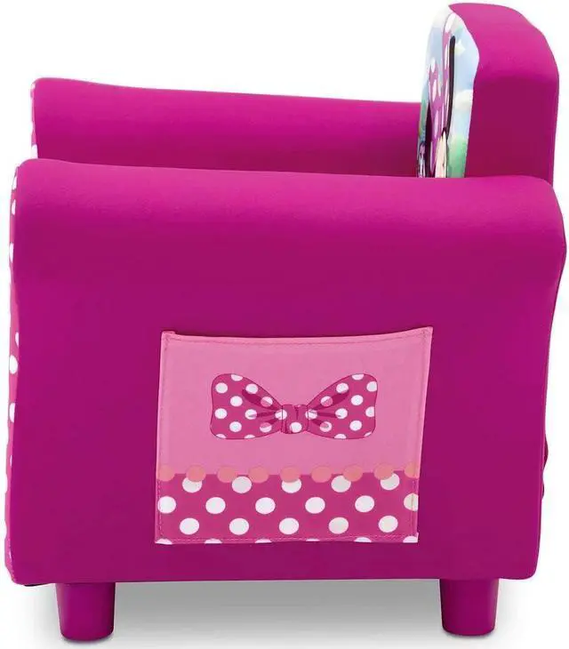 Alt view image 6 of 6 - Delta Children Upholstered Chair, Disney Minnie Mouse