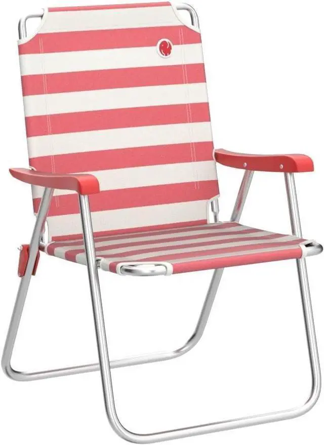 Alt view image 5 of 5 - OmniCore Designs New Standard Folding Chair (2 Pack) - Red/White