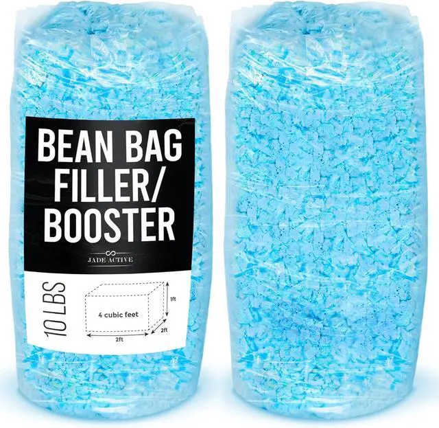 Main image of Bean Bag Filler, 10 LBS Premium Bean Bag Booster Shredded Memory Foam, Soft Stuffing for Dog Bed or Couch Cushion, Filling Even for Artwork