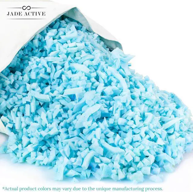 Alt view image 7 of 7 - Bean Bag Filler, 10 LBS Premium Bean Bag Booster Shredded Memory Foam, Soft Stuffing for Dog Bed or Couch Cushion, Filling Even for Artwork