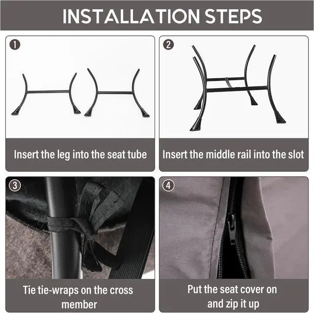 Alt view image 4 of 7 - Lazy Chair with Ottoman, Modern Accent Chair Contemporary Lounge Leisure Sofa Chair with Armrests, Reading Chair and Folding Footstool Set for Living Room, Bedroom, Office, Dark Grey