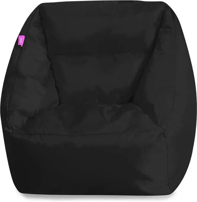 Alt view image 5 of 6 - Posh Creations Coronado Bean Bag Boys and Girls Large Chair for Kids, for Gaming and Playrooms, Soft Nylon-Navy