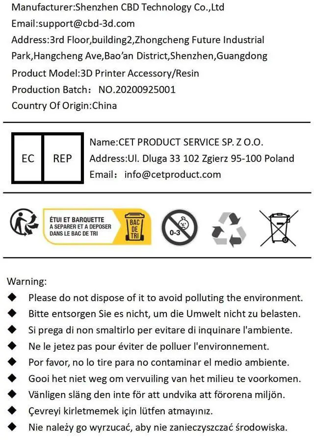 Alt view image 7 of 7 - Chitu Systems Conjure Rigid Resin with Engineering-Like Features for Functional Gadgets Resin Printing,Low Shrinkage for Articulated Figure LCD 3D Printing (Black,1000g)