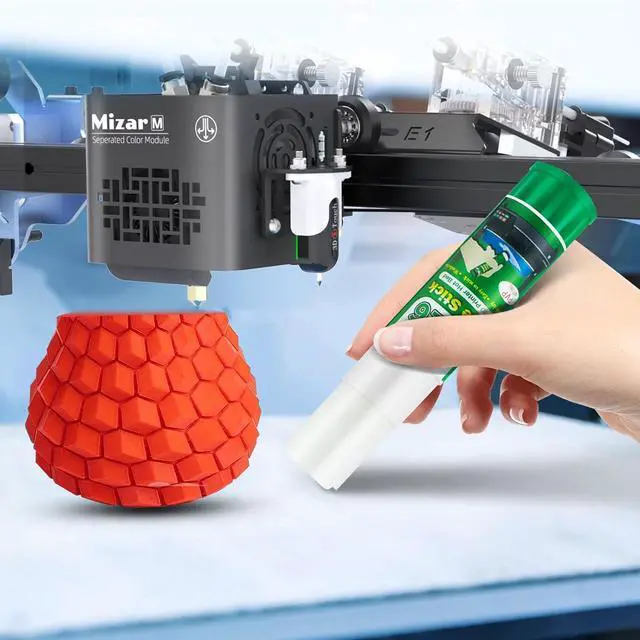 Alt view image 6 of 6 - 3D Printer Glue Sticks, 36 Grams Each PVP Solid Glue Sticks for Hot Bed Plate, Washable, Non-Toxic, Reduce Warping for PLA, ABS, PETG, HIPS, TPU Filament on PEI, Glass, Aluminum, Buildtak Board, 6Pcs