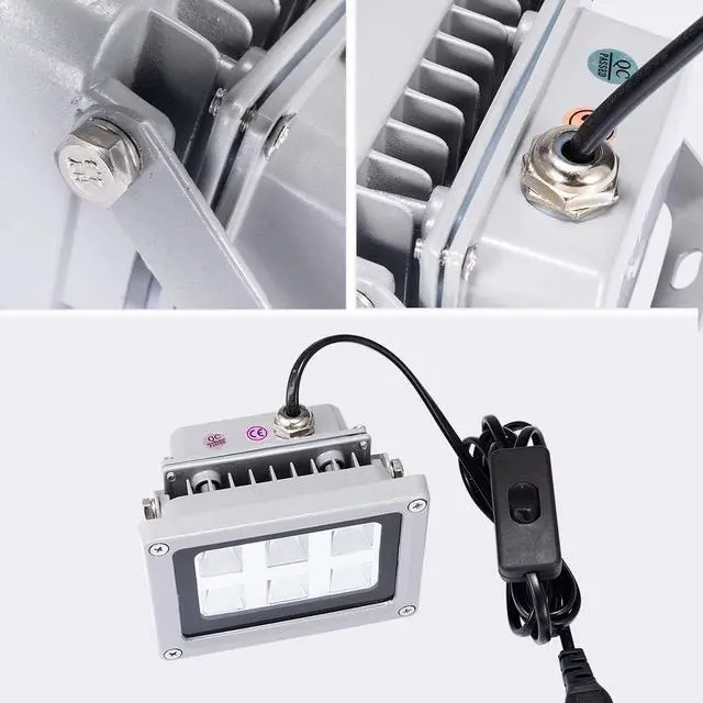 Alt view image 7 of 7 - 3D Printer UV Resin Curing Light with Solar Turntable 360°Rotating Stand for SLA DLP LCD 3D Printer Solidify Photosensitive Resin 405nm UV Resin Affect, DIY Curing Enclosure
