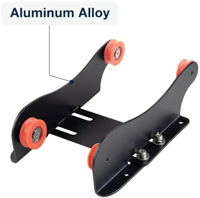 Alt view image 3 of 7 - UniTak3D Metal Filament Spool Holder Holder Adjustable Filament Spool Holder with Smooth Bearing Compatible with Voxelab Aquila, Ender 3 V2, Ender 3 Pro, CR10, Ender 5 Pro Series