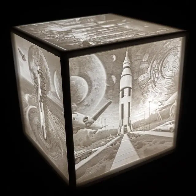 Alt view image 4 of 6 - Classic Lithophane White AF PLA Filament - Created by Lithophane Maker!