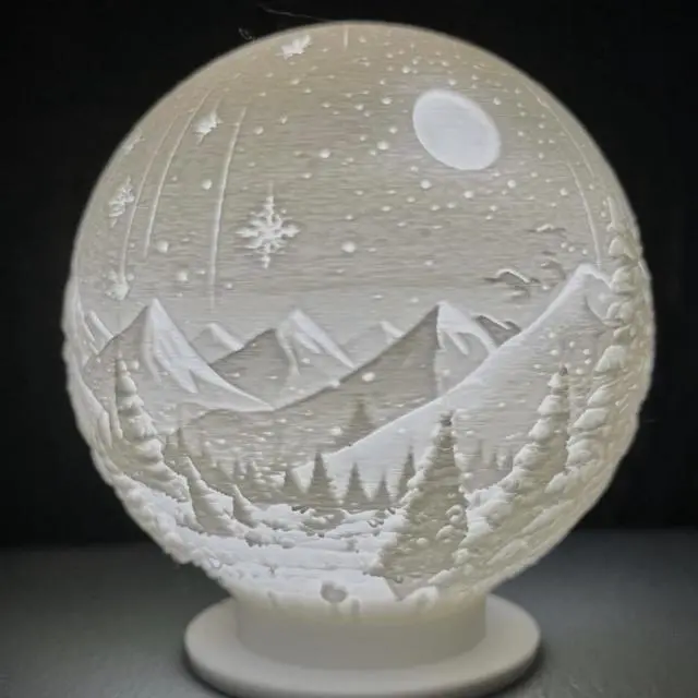 Alt view image 6 of 6 - Classic Lithophane White AF PLA Filament - Created by Lithophane Maker!