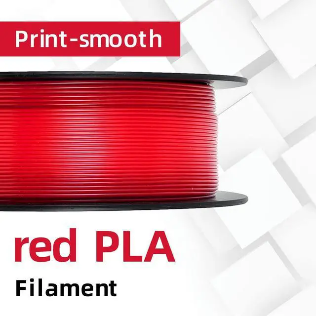 Alt view image 3 of 7 - GIANTARM 3D Printer Filament, Red Pla Filament, 1Kg(2.2lbs) Spool, 1.75mm Dimension Accuracy +/- 0.03mm, 3D Printing Filament