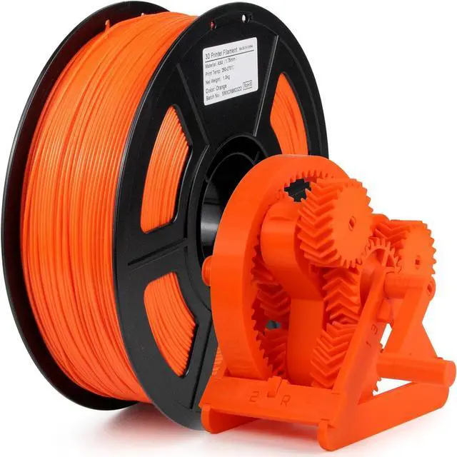 Main image of ASA Filament 1.75mm, UV/Heat Resistant/Weather Resistant ASA 3D Printer Filament, Perfect for Printing Outdoor Functional Parts, Orange Filament 1kg(2.2lbs) Spool