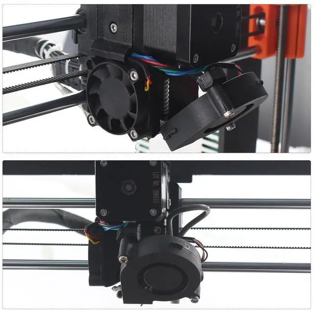 Alt view image 4 of 7 - FYSETC 3D Printer Part Prusai3 MK3S+ 4010 5015 Fan DC 5V MK3S Blower Fan Extruder Cooling Radiator for 3D Printer Hot End DIY Accessory