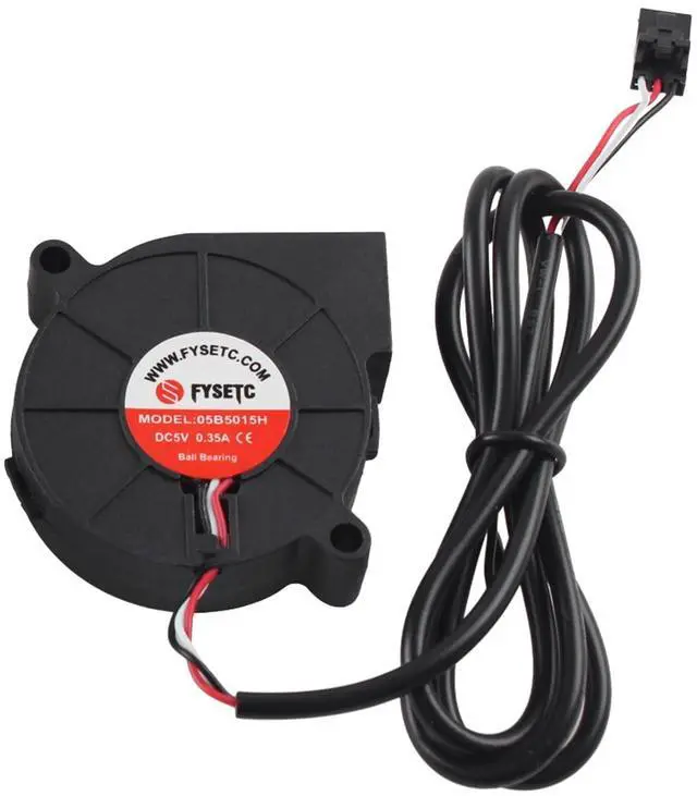 Alt view image 7 of 7 - FYSETC 3D Printer Part Prusai3 MK3S+ 4010 5015 Fan DC 5V MK3S Blower Fan Extruder Cooling Radiator for 3D Printer Hot End DIY Accessory