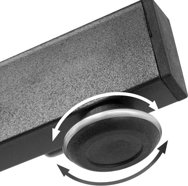 Alt view image 7 of 7 - ivinta L-Shaped Desk with Keyboard Tray and CPU Stand, 58" Modern Reversible Corner Computer Desk for Small Spaces Living Room Bedroom Home Office, 7112 (Black)