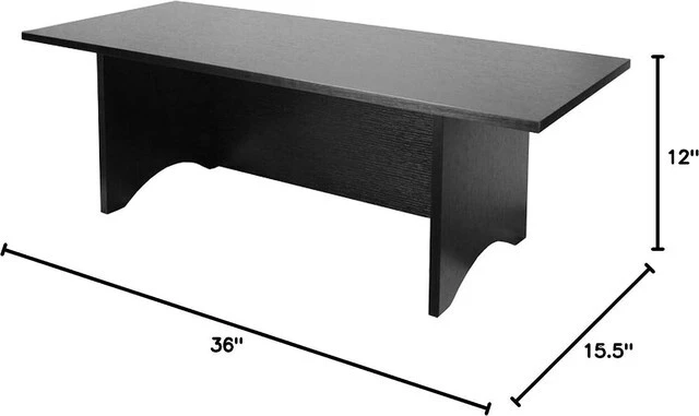Alt view image 3 of 5 - HomeConcept Miracle Desk Portable Black