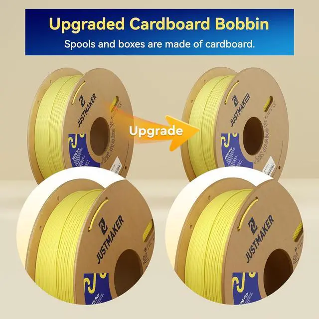 Alt view image 6 of 7 - Matte PLA+ 3D Printer Filament, Upgrade Cardboard Spool, Dimensional Accuracy +/-0.03mm, 1.75mm, 1kg, Coral Pink