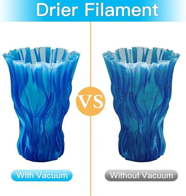 Alt view image 5 of 6 - YOOPAI Filament Storage Bag Vacuum Kit-20Pack Cleaning Drying Sealed Bags for 3D Printer Filament with Desiccants/Humidity Indicator Cards/Hand Pump (Plastic 13.2 x 12.7inch)