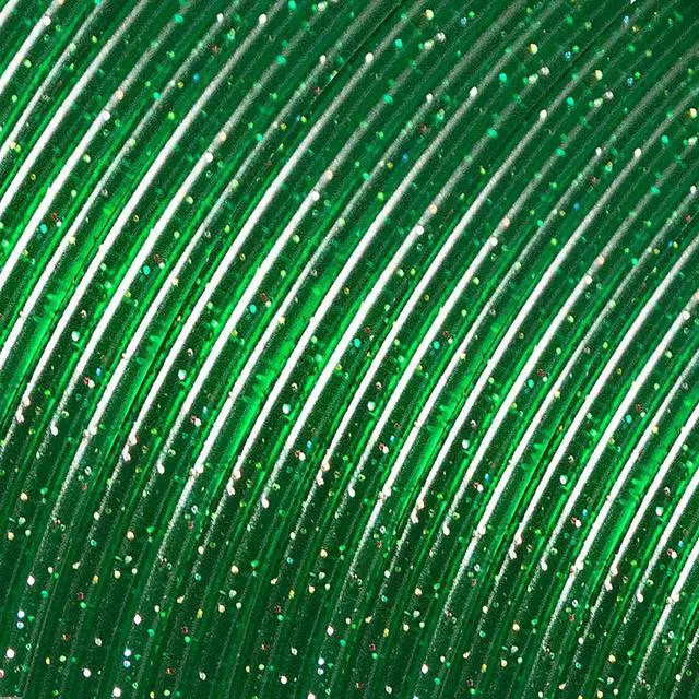 Alt view image 3 of 7 - iSANMATE 3D Printer Filament, Transparent Glitter Green PLA Filament 1.75 mm, 3D Printing Filament 1KG/2.2lb