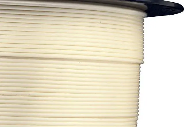 Alt view image 2 of 7 - HATCHBOX 1.75mm Silk White PLA 3D Printer Filament, 1 KG Spool, Dimensional Accuracy +/- 0.03 mm, 3D Printing Filament