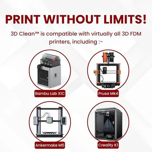 Alt view image 7 of 7 - 3D Fuel 3D Clean Printer Nozzle Cleaning Filament, Made in USA | 50 Sticks 1.75mm +/- 0.03mm