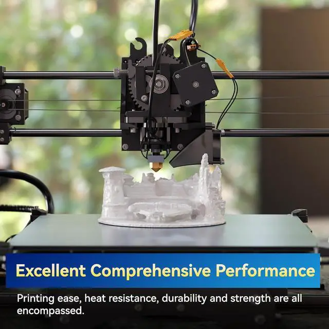 Alt view image 5 of 7 - PETG Pro (PETG+) 3D Printer Filament, Updated Stronger Impact Resistance, Dimensional Accuracy +/-0.03mm, 1.75mm, 1 kg, White