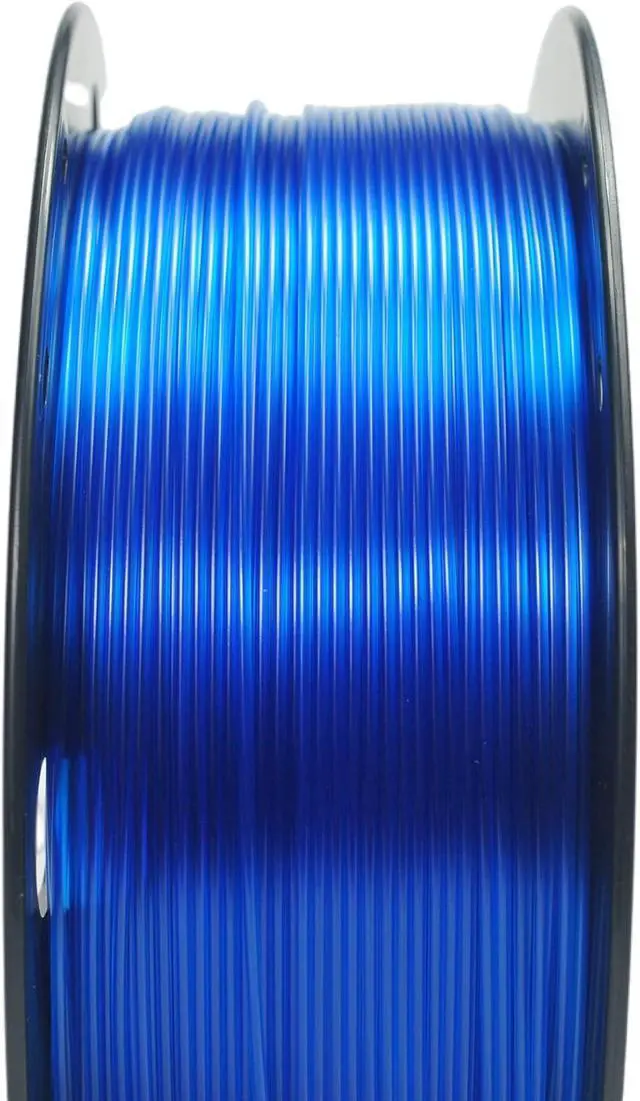 Alt view image 3 of 6 - RANKI PETG Filament 1.75mm 3D Printer Filament, Dimensional Accuracy +/- 0.03 mm, 1kg Spool (Transparent Blue)
