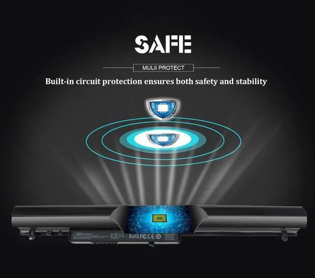 Alt view image 5 of 6 - LA03 LA03DF 776622-001 Laptop Battery for HP 14Y 15F Series 15-f222wm 15-f272wm 15-f233wm 15-f010dx 15-f387wm 15-f100dx 15-f162dx 15-f211wm 15-f305dx HSTNN-IB6R 752237-001