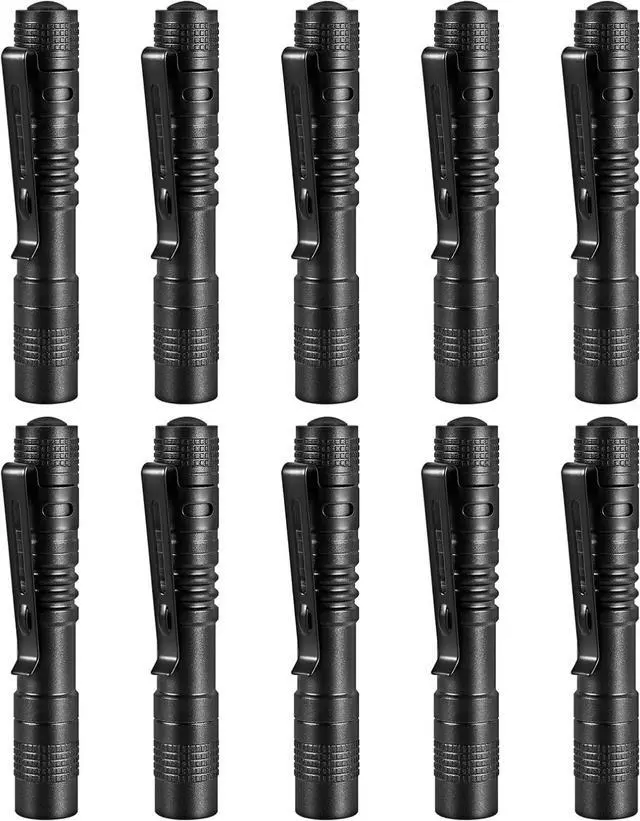 Main image of Led Pen Light, 10 Pcs Mini Pen Flashlight Tactical Powerful Small penlight Torch Pocket Flashlight for Camping, Hiking