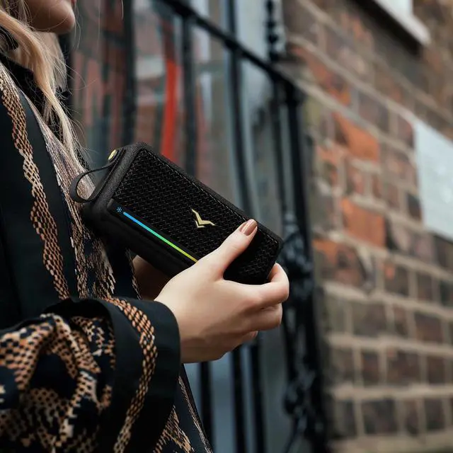 Alt view image 7 of 7 - Portable Bluetooth Speakers, IP67 Waterproof Wireless Speaker with Lights, 40W Loud Stereo Sound, Active Extra Bass, Bluetooth 5.3, Dual Pairing, 12H Playtime for Home, Party, Outdoor, Beach, Travel