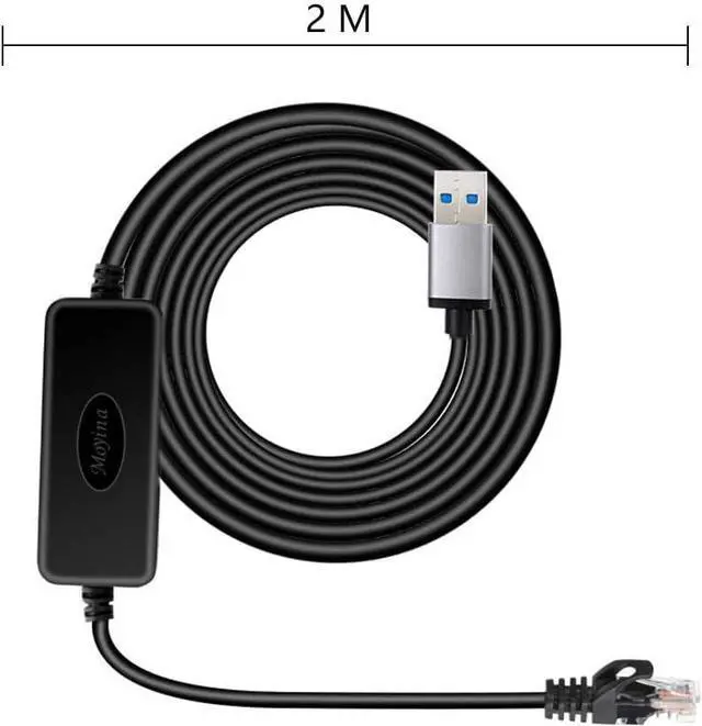 Alt view image 6 of 7 - USB3.0 to RJ45 Gigabit Ethernet Network Cable for Switch, Router, Gateway, Modem with MacBook,Windows, Chromebook,Surface Pro, Linux