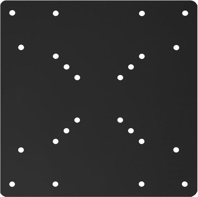 Alt view image 6 of 7 - Mount-It! VESA Mount Adapter Plate - Monitor and TV Mount Extender Conversion Kit Allows 75x75, 100x100 to Fit Up to 200x200 and 200x100 mm Patterns, Heavy-Gauge Steel, Hardware Included