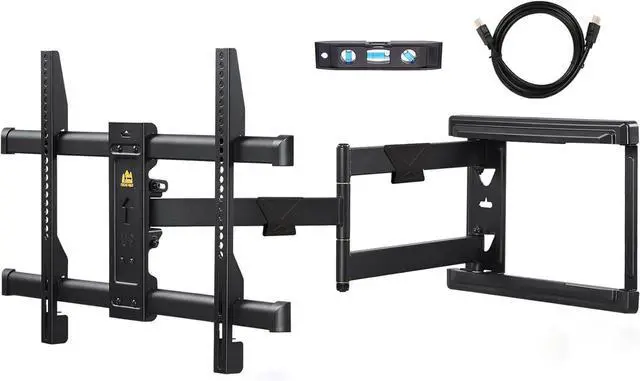 Main image of FORGING MOUNT Long Arm TV Mount for Most 37-75 Inch TVs, 30 Inch Long Extension Arm Corner TV Wall Mount, Full Motion Wall Mount Swivel, Tilt, Articulating Bracket Max VESA 600x400mm up to 99lbs
