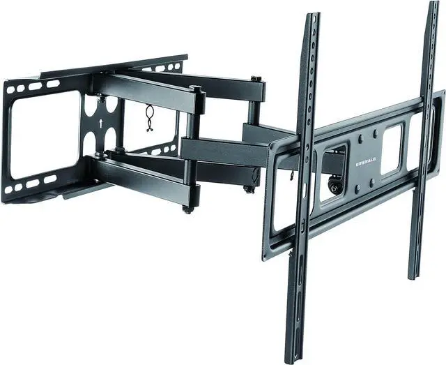 Main image of Emerald Full Motion TV Wall Mount Bracket for 3785 TVs  Extra Extension, Swivel & Tilt, Heavy-Duty Steel  Universal Mount for All TV Brands