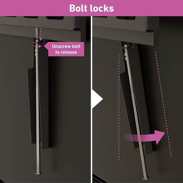 Alt view image 4 of 7 - D-Line TV Wall Bracket for 50-85 Inch TVs, Ultra Low Profile TV Bracket with Spirit Level, Slim Flat to Wall TV Mount - VESA 200x200mm - 600x400mm, Holds up to 132lbs