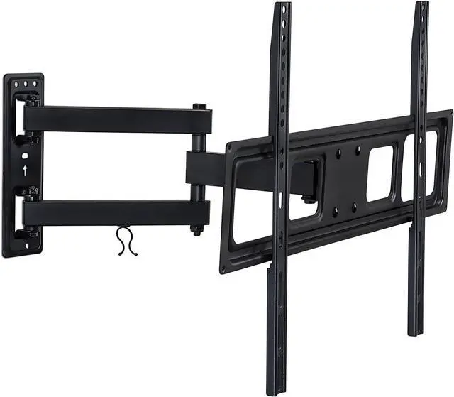 Main image of Mount-It! Full Motion TV Wall Mount | Single Stud Installation | Swivel, Tilt & 17 Extension | Single Arm Bracket for 37-70 Inch TVs | Heavy-Duty Steel | Fits VESA 100x100-600x400 | 77 lbs Capacity