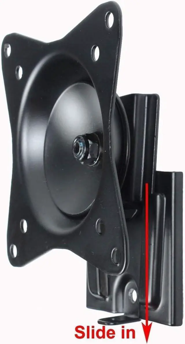 Alt view image 2 of 7 - VideoSecu TV Wall Mount Rotation for Flat Panel LCD LED Plasma TV Monitor 75 x75mm 100x100mm ML32B B74