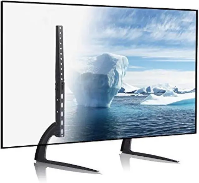 Alt view image 4 of 7 - 5Rcom TV Stand Mount, Universal TV Stand Tabletop for 22 to 65 inch Plasma LCD LED Flat Screen TVs, TV Legs, Holds up to 88lbs, Max VESA 800 x 500mm, Height Adjustable TV Base